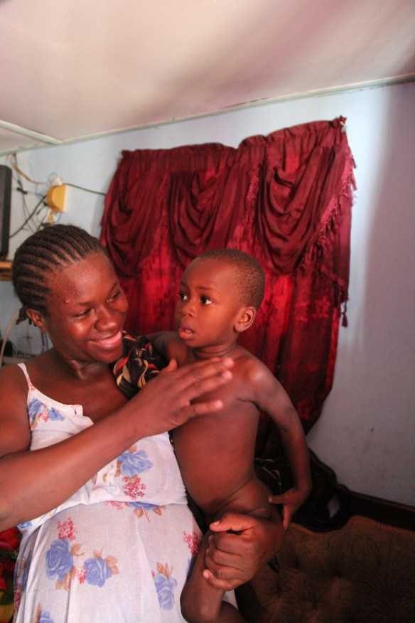 Haiti mother and child